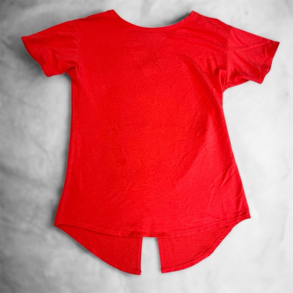 CHICOS Zenergy Womens Size 0 Activewear Shirt Open Back Athleisure Top Gym - Picture 1 of 13
